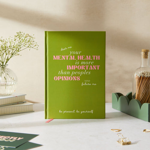 Self Help Noteook Note to Self | Mental Health Awareness Notebook
